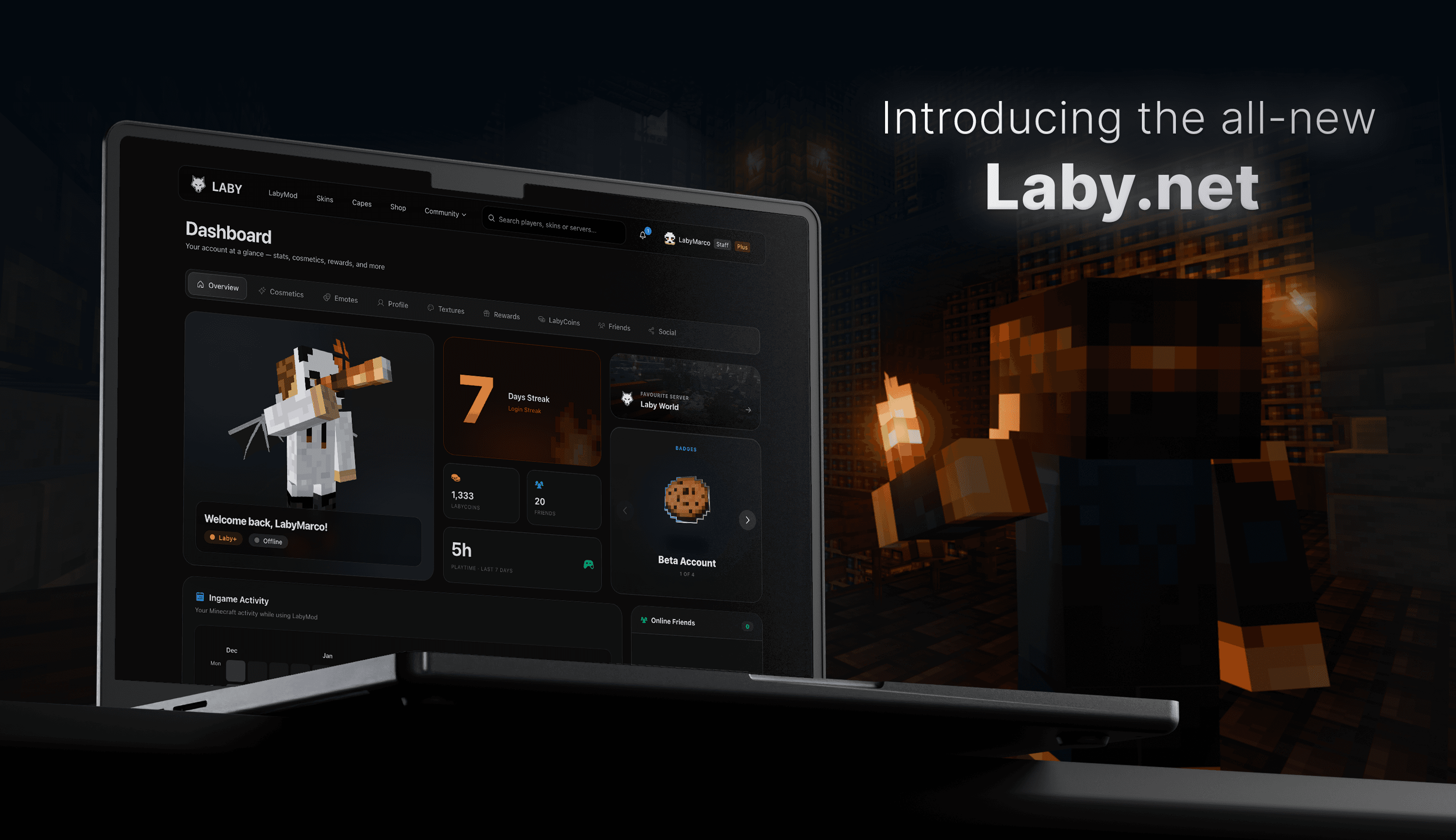 Introducing the all-new Laby.net - Your Central Minecraft Hub