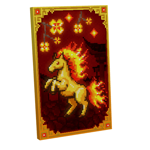 Fire Horse Cloak