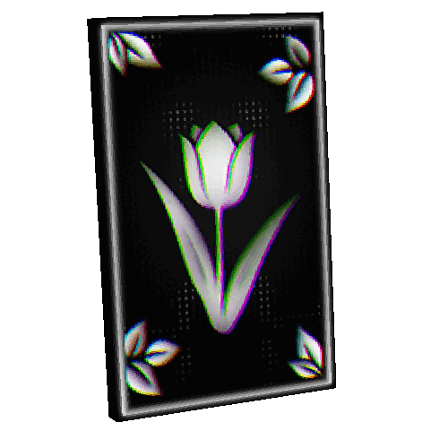 Glitch Flower Cloak
