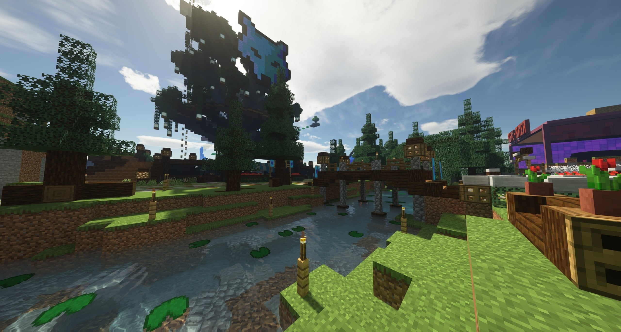 LabyMod 4 with Optifine and Shader