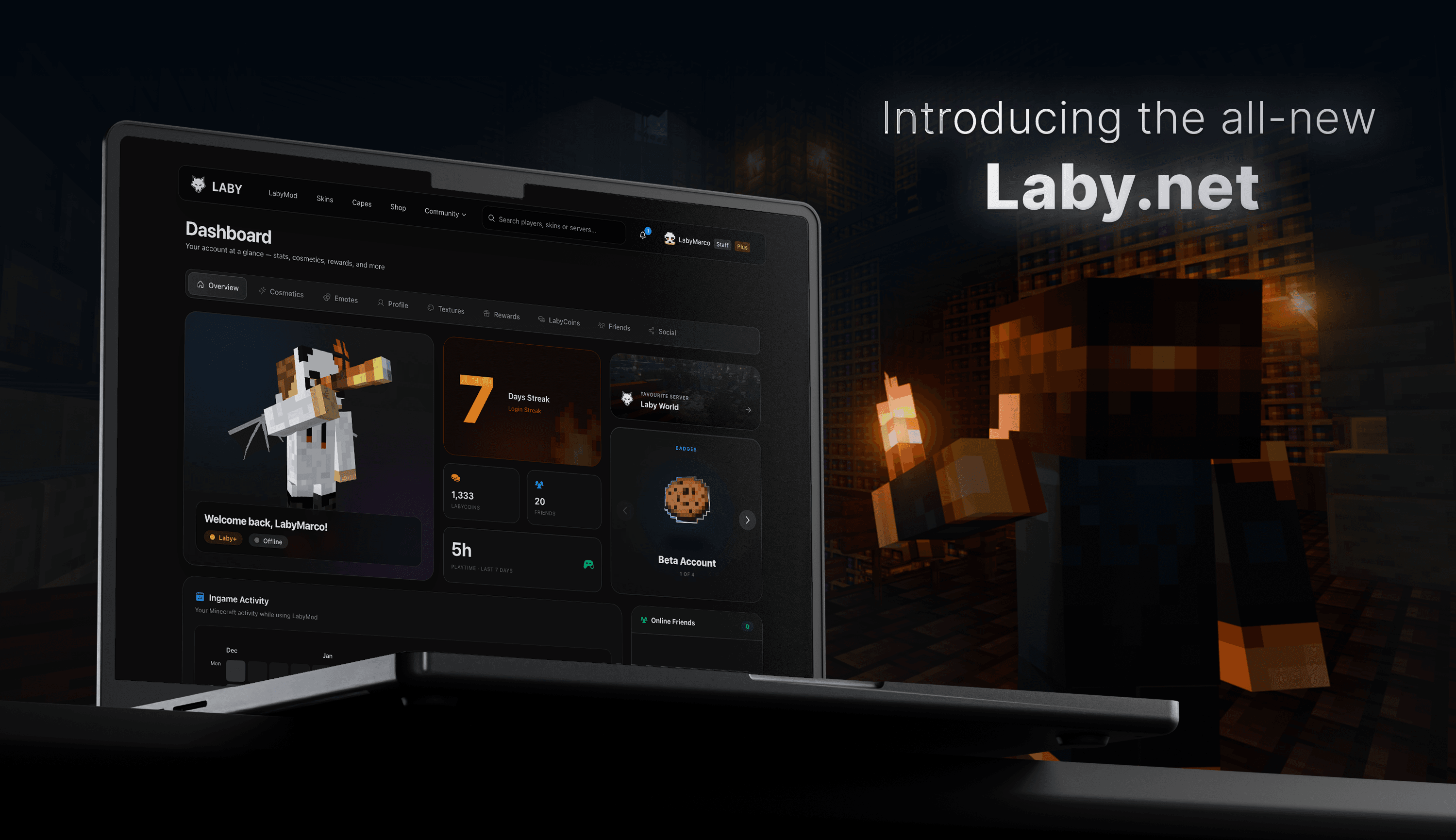 Introducing the all-new Laby.net - Your Central Minecraft Hub