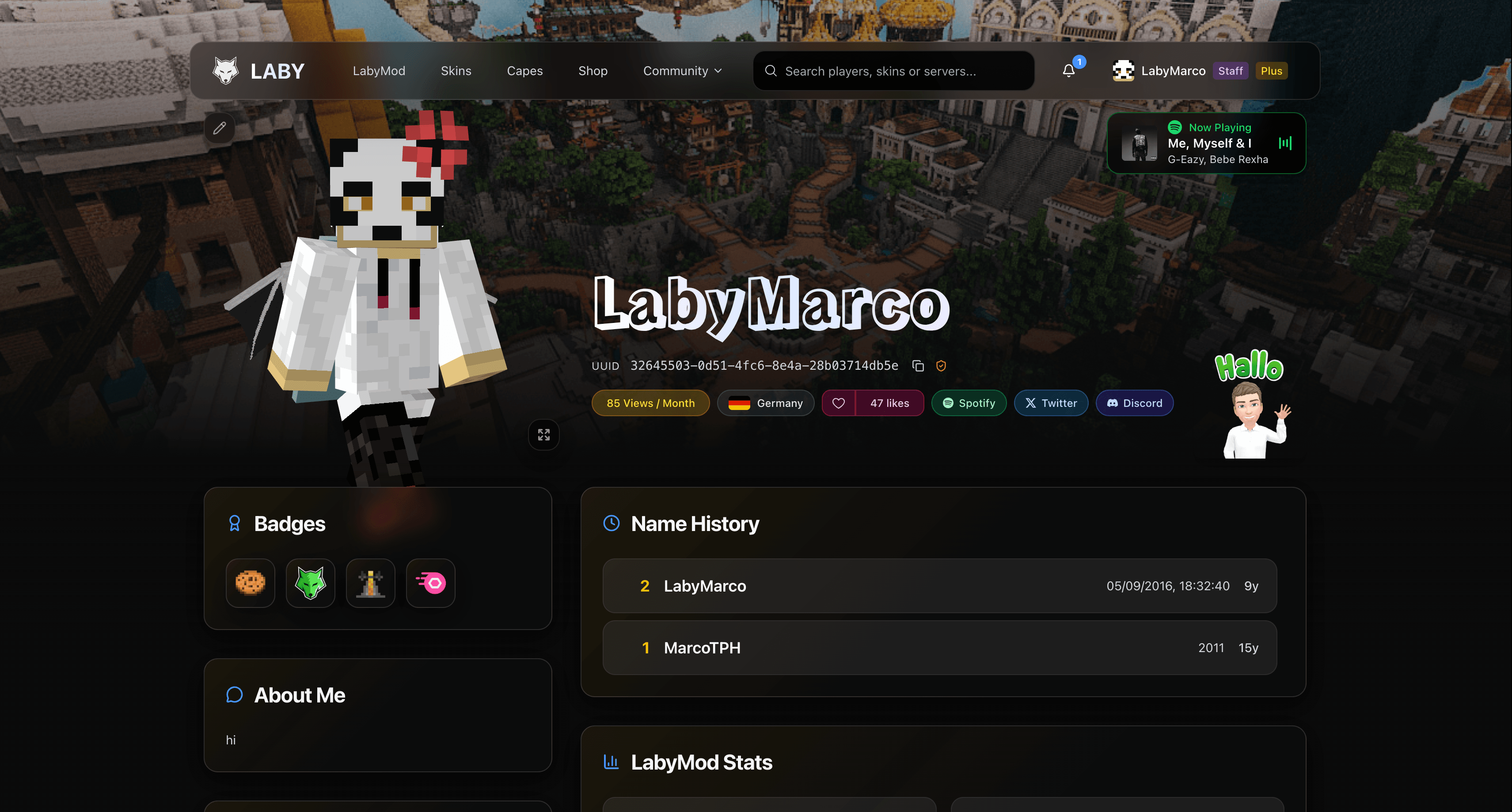 The redesigned player profiles combine identity, activity, and customization features in a cleaner layout, with more ways to personalize and share your profile.