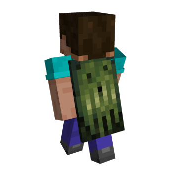 Zombie Horse Green Event Cape 2025 Nature Minecraft Cape