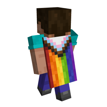 Progress Pride Minecraft: Bedrock Edition Cape