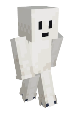Ghost Costume - Minecraft skin clothing