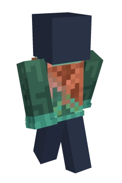 Copper Crewneck - Minecraft skin clothing