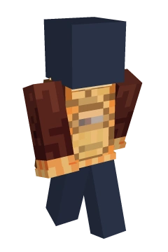 Scrolls Crewneck - Minecraft skin clothing