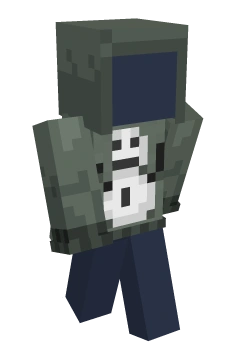 Snowman Print Hoodie