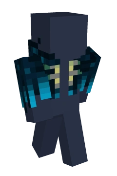New Twisted Cape Matching Hoodie Slim on - Minecraft skin clothing