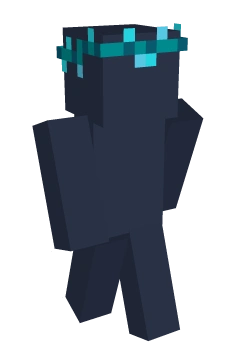 Barbed Skulk Crown - Minecraft skin clothing