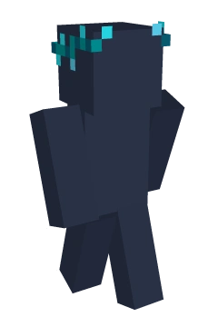 Barbed Skulk Crown V2 - Minecraft skin clothing