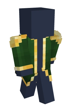 Green Laby Robe - Minecraft skin clothing