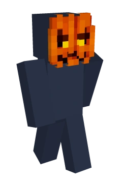Hat Base ~ Scary Pumpkin Mask - roupa para skin de Minecraft