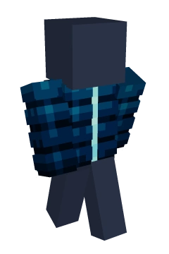 Moonlight Trail Puffer Jacket - Minecraft skin clothing