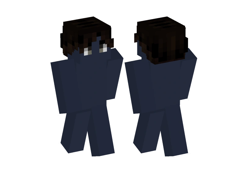 Hair ~ Double Brown Hair Ends - Minecraft Skin Clothing | Laby