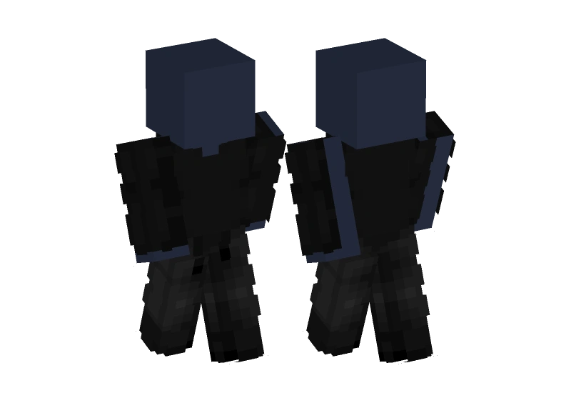 Classic Black Shirt And Pants - Minecraft Skin Clothing | Laby