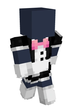 Maid Outfit w/ Socks & Gloves - roupa para skin de Minecraft