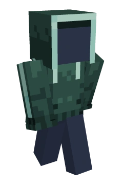 Prismarine Hoodie - Minecraft skin clothing