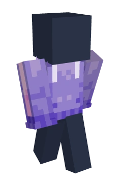Lavender Heart Back Hoodie - Minecraft skin clothing