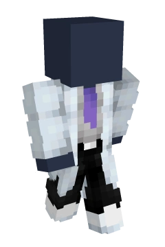 Tinted Lab Coat w/ Tie & Jeans - Minecraft skin clothing