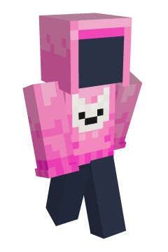Bubblegum Cat Hoodie - Minecraft skin clothing