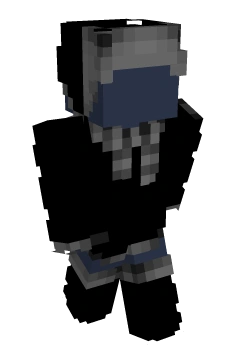 Dark Night Winter - roupa para skin de Minecraft