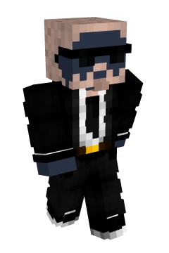 Pitbull Outfit w/ Bald And Beard Cap - Minecraft skin clothing