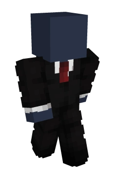 Clean Soft Dark Gray Suit w/ Tie v2 - Minecraft skin clothing
