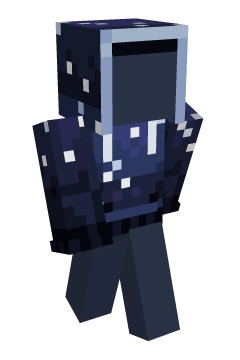 Midnight Galaxy Hoodie - Minecraft skin clothing