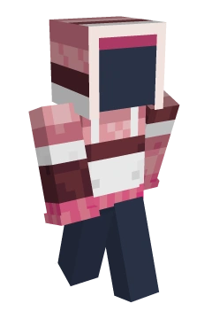 Blush Camo Hoodie - Minecraft skin clothing