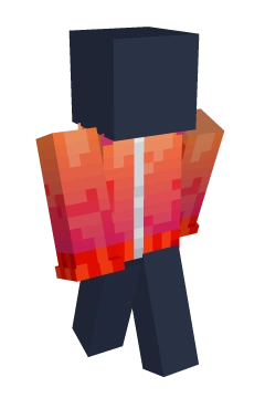 Sunset Fade Zip Hoodie - Minecraft skin clothing