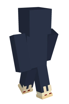Yellow bunny shoes - Minecraft skin clothing