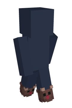 Reindeer shoes - Minecraft skin clothing