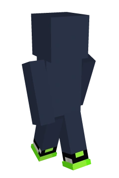 Glow Bone Sneakers - Minecraft skin clothing