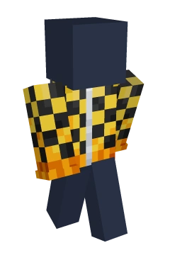 Lemon Check Zip Hoodie - Minecraft skin clothing