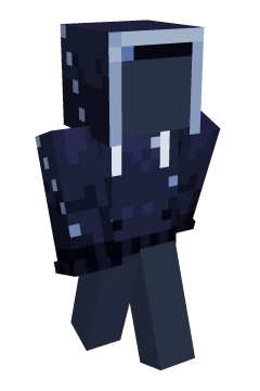 Midnight Starry Hoodie - Minecraft skin clothing