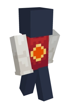 Crimson Diamond Raglan Tee - Minecraft skin clothing