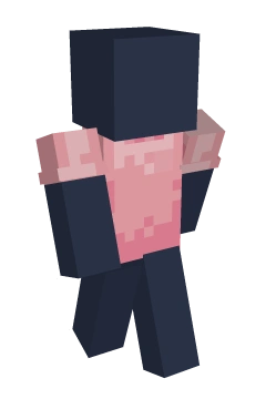 Blush Alien Pocket Tee - Minecraft skin clothing