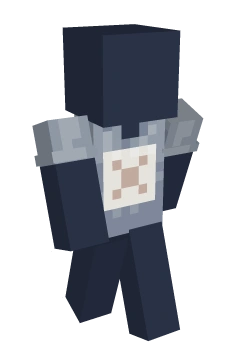 Steel Dice V-Neck - Minecraft skin clothing