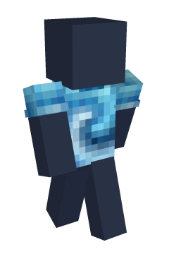 Ocean Tie Dye Tee - Minecraft skin clothing