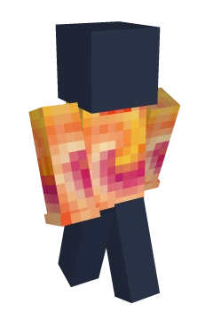 Sunset Tie Dye Longsleeve - Minecraft skin clothing