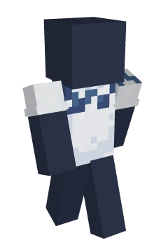 Snow Paint Splatter Tee - Minecraft skin clothing