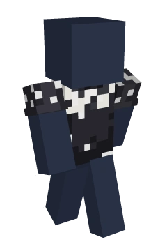 Onyx Paint Splatter Tee - Minecraft skin clothing