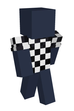 Onyx Checkerboard Tee - Minecraft skin clothing