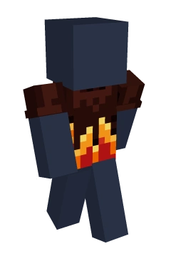 Inferno Flame Tee - Minecraft skin clothing