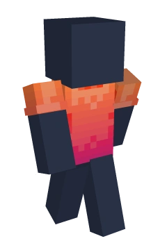 Sunset Fade Tee - Minecraft skin clothing