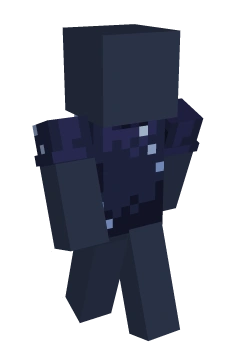Midnight Starry Tee - Minecraft skin clothing