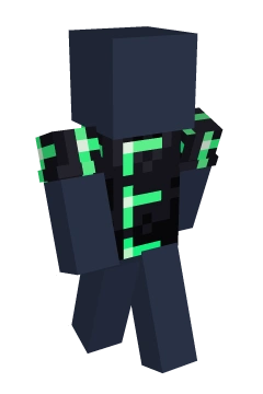 Neon Circuit Tee - Minecraft skin clothing