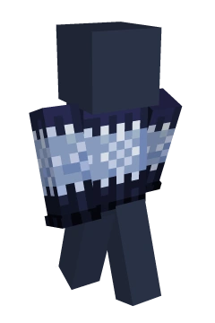 Midnight Nordic Sweater - Minecraft skin clothing