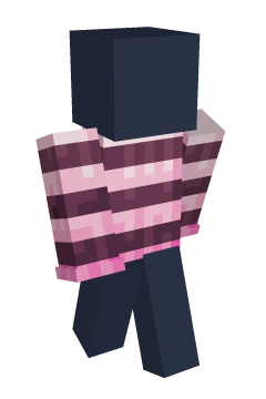 Sakura Striped Sweater - Minecraft skin clothing
